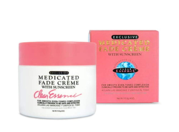 Clear Essence Medicated Fade Creme with Sunscreen 4 oz.