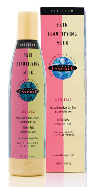 Clear Essence Platinum Line Skin Beautifying Milk, 8 Ounce