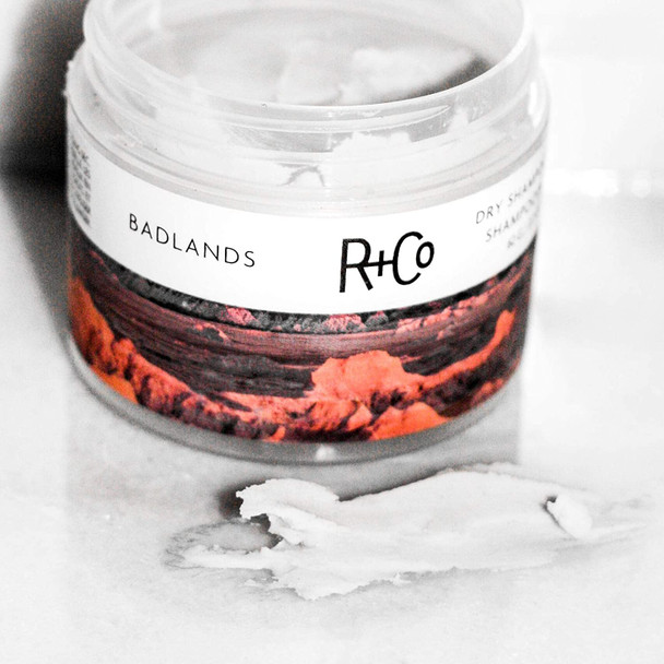 R+Co Badlands Dry Shampoo Paste, Volumizing Texture and Oil Absorber, 2.0 Oz