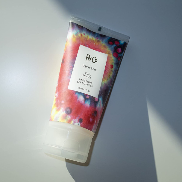 R+Co Twister Curl Primer, Lightweight Styling Primer for Moisturized and Defined Curls, 5.0 Fl. Oz, Packaging May Vary