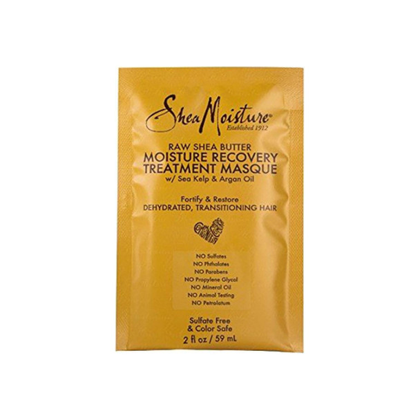 Shea Moisture Raw Shea Butter Moisture Recovery Treatment Masque 2 oz