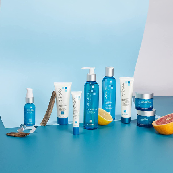 Andalou Naturals Acai + Kombucha Oil- Moisturizer, White Tea, 2.1 Fl Oz