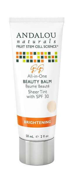 Andalou Naturals, Beauty Balm Vitamin C Spf 30 Sheer Tint, 2 Fl Oz