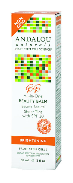 Andalou Naturals, Beauty Balm Vitamin C Spf 30 Sheer Tint, 2 Fl Oz