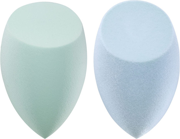 REAL TECHNIQUES Limited Edition Summer Haze Miracle Complexion Sponge + Miracle Powder Sponge, 2 Pack