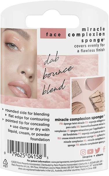 REAL TECHNIQUES Limited Edition Love IRL Miracle Complexion Sponge 1 Pack Blue