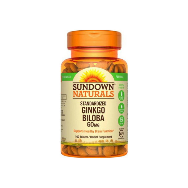 Sundown Ginkgo Biloba Plus Tablets 100 Tablets