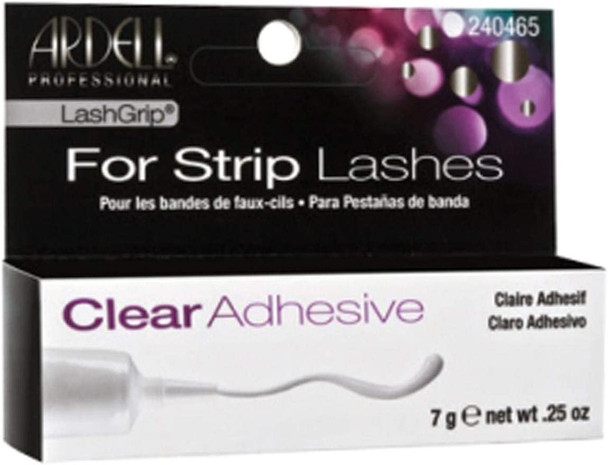 Ardell Lashgrip Adhesive Strip Lashes False Clear 7G by Ardell