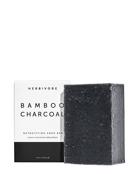 Herbivore Botanicals Bamboo Charcoal Cleansing Bar Soap - 4 oz