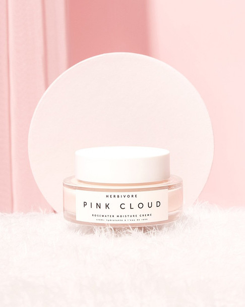 Herbivore - Natural Pink Cloud Rosewater Moisture Creme | Truly Natural, Clean Beauty (1.7 oz | 50 ml)