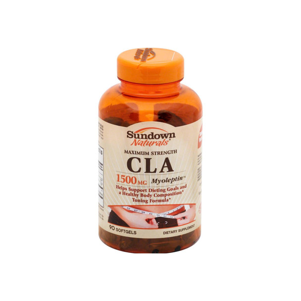 Sundown Naturals Maximum Strength CLA 1500 mg Softgels 90 Soft Gels