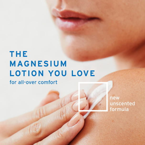 Life-flo Magnesium Lotion, Unscented Massage & Body Lotion, Relief & Relaxation for Overworked Muscles & Joints, With Magnesium Chloride from the Zechstein Seabed, Plus Shea Butter & Coconut Oil, 8oz