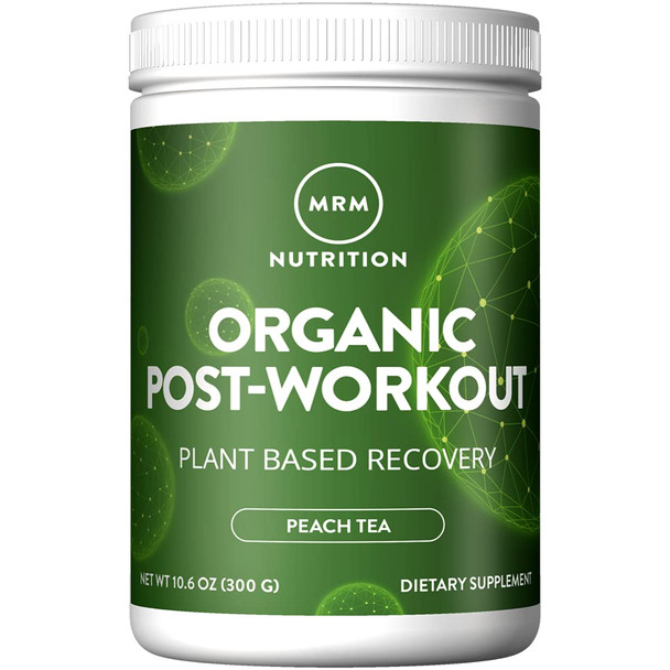 MRM Organic Post Workout, Plant Based Recovery, 10.6 Ounce