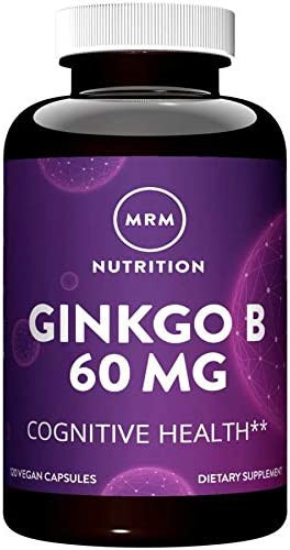 MRM Ginkgo B, 60mg, 60 Vegetarian Capsules