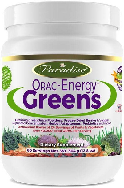 Paradise Herbs Orac Energy Greens -- 12.8 oz