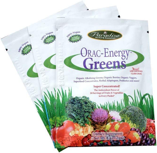 ORAC Energy Greens 15 packet box