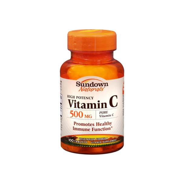 Sundown Vitamin C 500 mg Tablets 100 Tablets