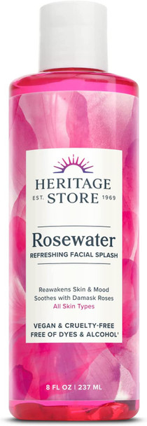 Heritage Rosewater - Rose Petals - 8 oz. (Pack of 2)