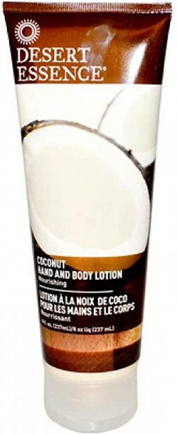 Desert Essence Hand and Body Lotion Coconut - 8 fl oz