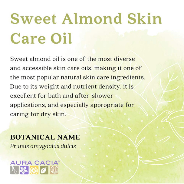 Aura Cacia Oil Skincare Swt Almond