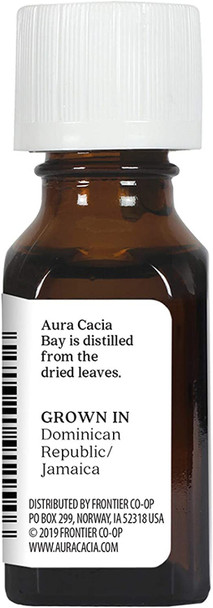 Aura Cacia Pure Bay Essential Oil | 0.5 fl. oz. | Pimenta racemosa