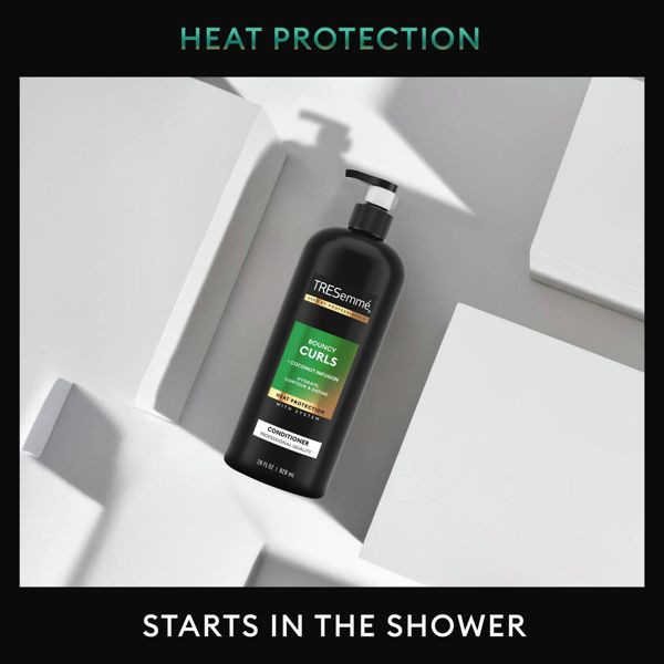 Tresemme Bouncy Curls Conditioner For Curly Hair  28 fl oz Deep Hydration Heat Protection 1 Pack