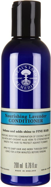 Neal's Yard Remedies Nourishing Lavender Conditioner | Enriches Flyaway Strands | 200ml