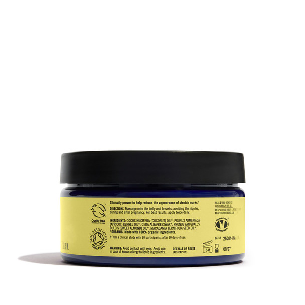 Neal's Yard Mother's Balm, Helps Reduce the Appearance of Stretch Marks & Improve Elasticity, Ideal for New Moms, Fragrance Free, Cruelty-Free, 120g