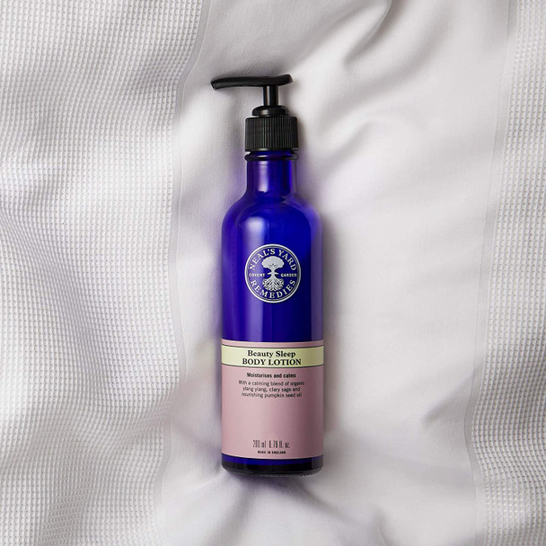 Neal's Yard Remedies Beauty Sleep Body Lotion | Feel Silky Soft & Beautifully Scented | 200ml