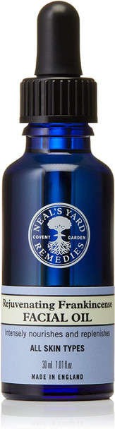 Neal's Yard Remedies Rejuvenating Frankincense Facial Oil | Up to 12 Hours of Moisture | 30 ml