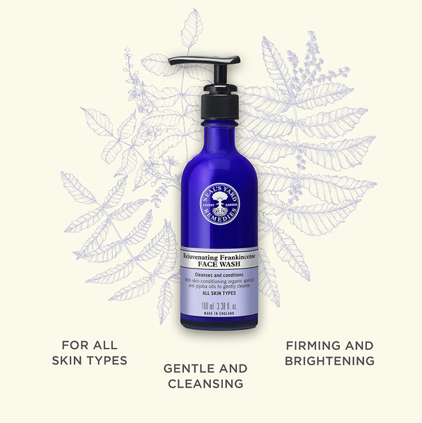 Neal'S Yard Remedies Frankincense Facial Wash | Feel Soft, Cleansed & Conditioned | 100Ml