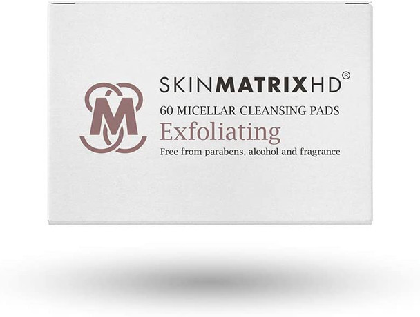 Skin Matrix HD 60, Cleansing & Exfoliating Micellar Pads face wipes