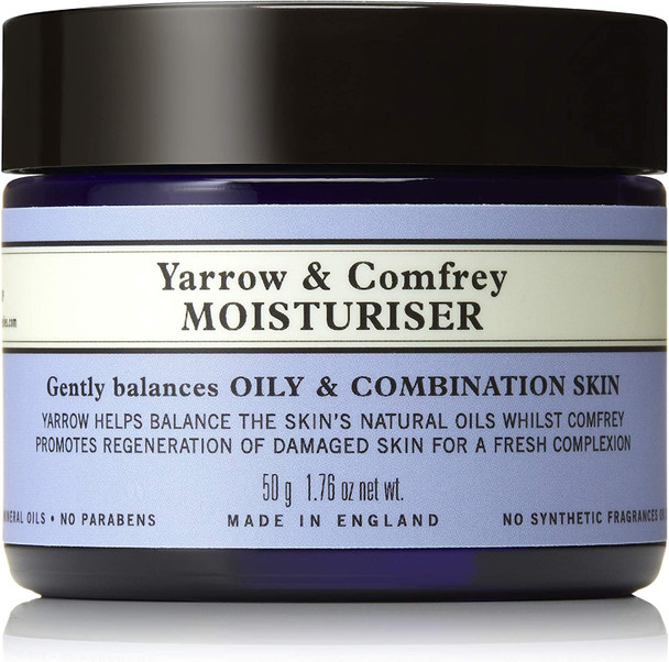 Neal's Yard Remedies Yarrow & Comfrey Moisturiser | Ideal for Oily & Combination Skin | 50g