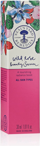 Neal's Yard Remedies Wild Rose Beauty Serum | Feel Soft & Supple with a Natural Glow |30ml