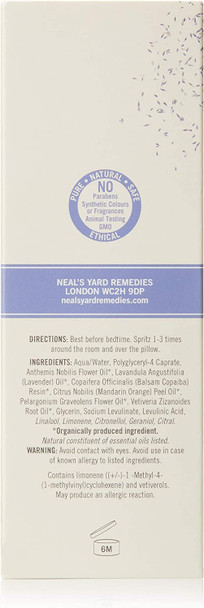 Neal's Yard Remedies Goodnight Pillow Mist | Calm for a Peaceful Night | Restful & Relaxing | 45ml