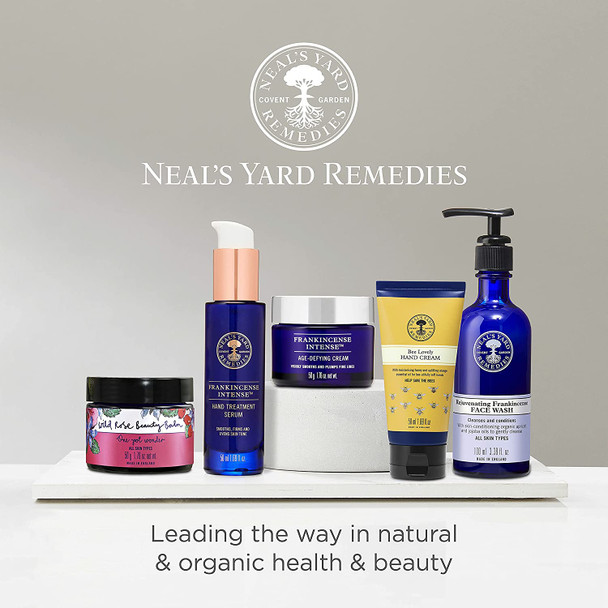 Neal's Yard Remedies | Rejuvenating Frankincense Face Mask | For All Skin Types | Hyaluronic Acid & Turmeric Extracts Hydrate & Revitalise Skin | 50ml