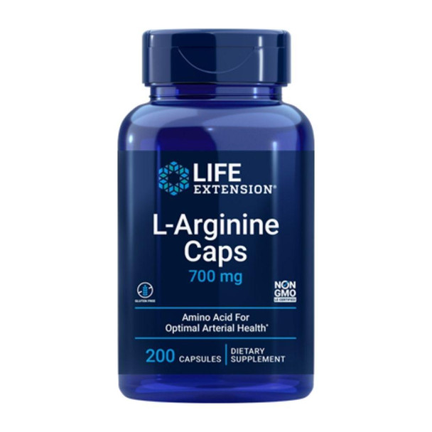 Life Extension Arginine 700mg 200 Capsules
