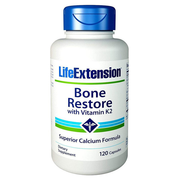 Life Extension Bone Restore w/ Vitamin K2 120C
