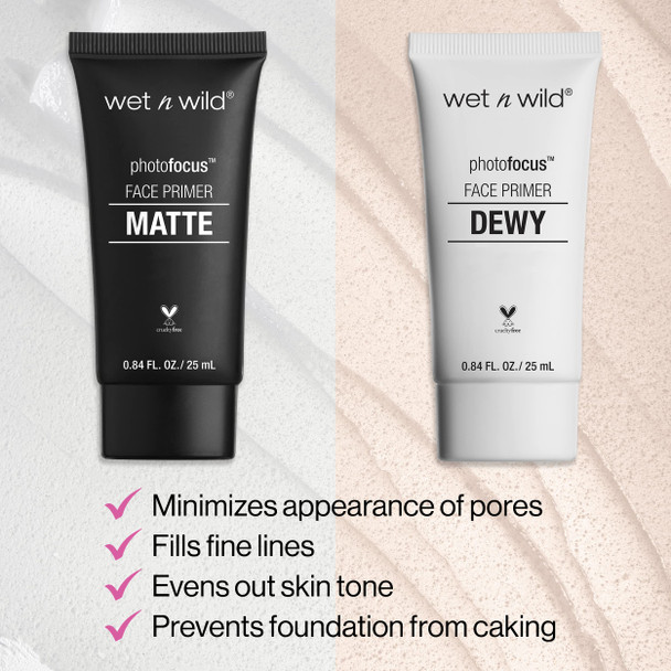 Wet n Wild Photo Focus Matte Face Primer Clear Partners in Prime, (1114753)