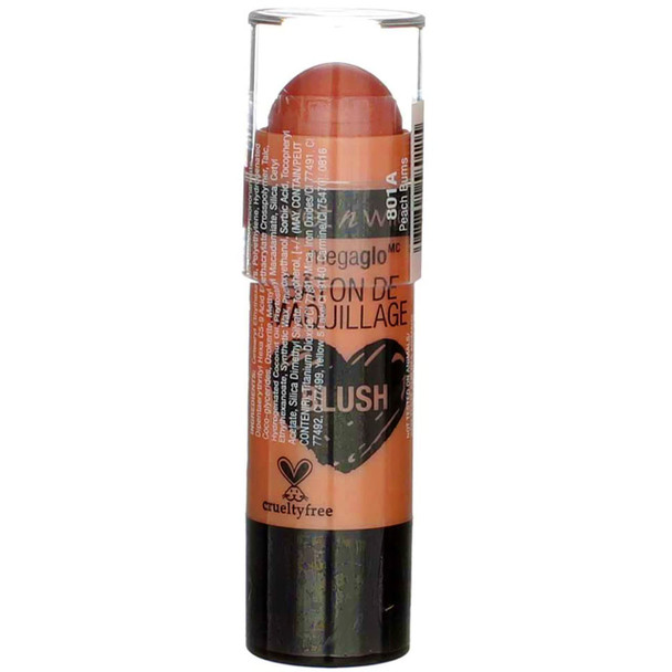 Wet N Wild Mega Glo Makeup Stick Blush Peach Bums (Pack of 4)