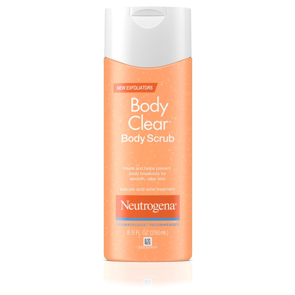 Neutrogena Body Clear Body Scrub for Smooth Clear Skin, 250ml