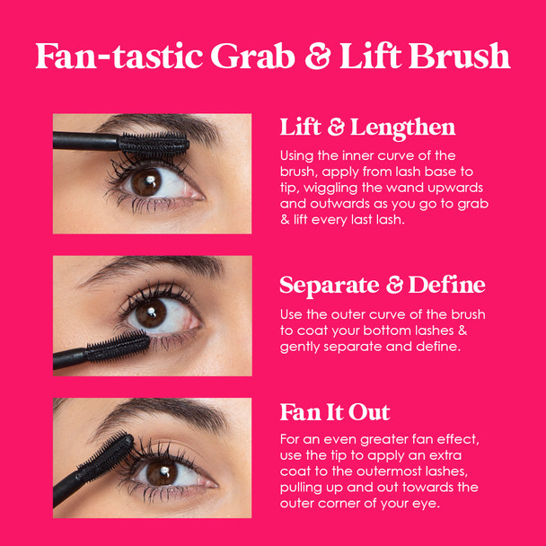 Grande Cosmetics  GrandeFANATIC Fanning & Curling Mascara infused with Widelash