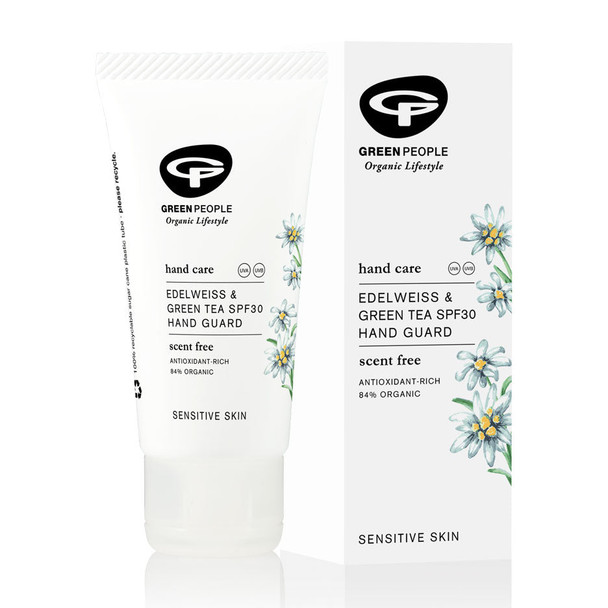 Green People Edelweiss & Green Tea Hand Guard SPF30 50ml