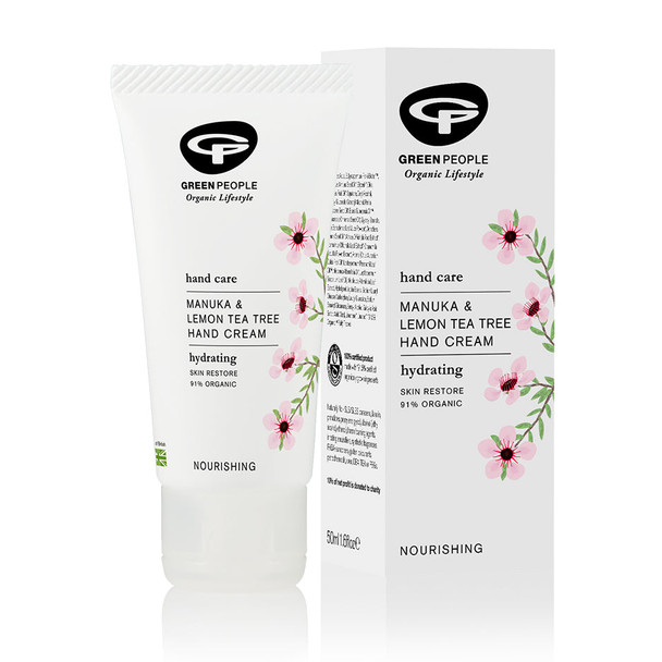 Green People Manuka & Lemon Tea Tree Hand Cream 50ml