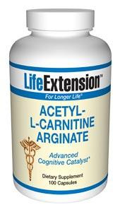Life Extension Acetyl-L-Carnitine Arginate 90 Tabs