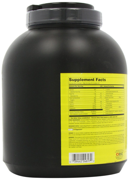 Torrent Post Workout Recovery Supplement: 52g Carbs, 20g Protein and 1.5g Fats- Green Apple - 6#