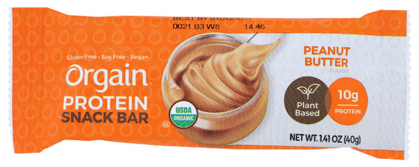 Orgain Bar Prtn Peanut Bttr Org 1.4Oz