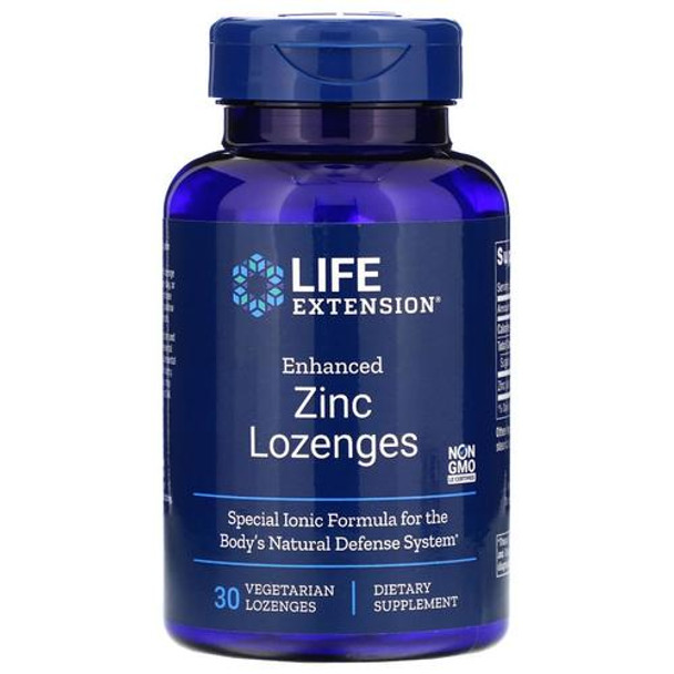 Life Extension Enhanced Zinc Lozenges 30 Lozenges
