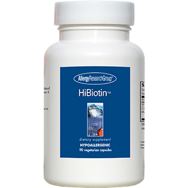 Allergy Research Group- HiBiotin 90 vegcaps Allergy Research Group- HiBiotin 90 vegcaps