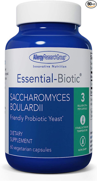 Allergy Research Group- Saccharomyces Boulardii 120 Vegcaps